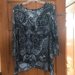 CKW black and grey tunic